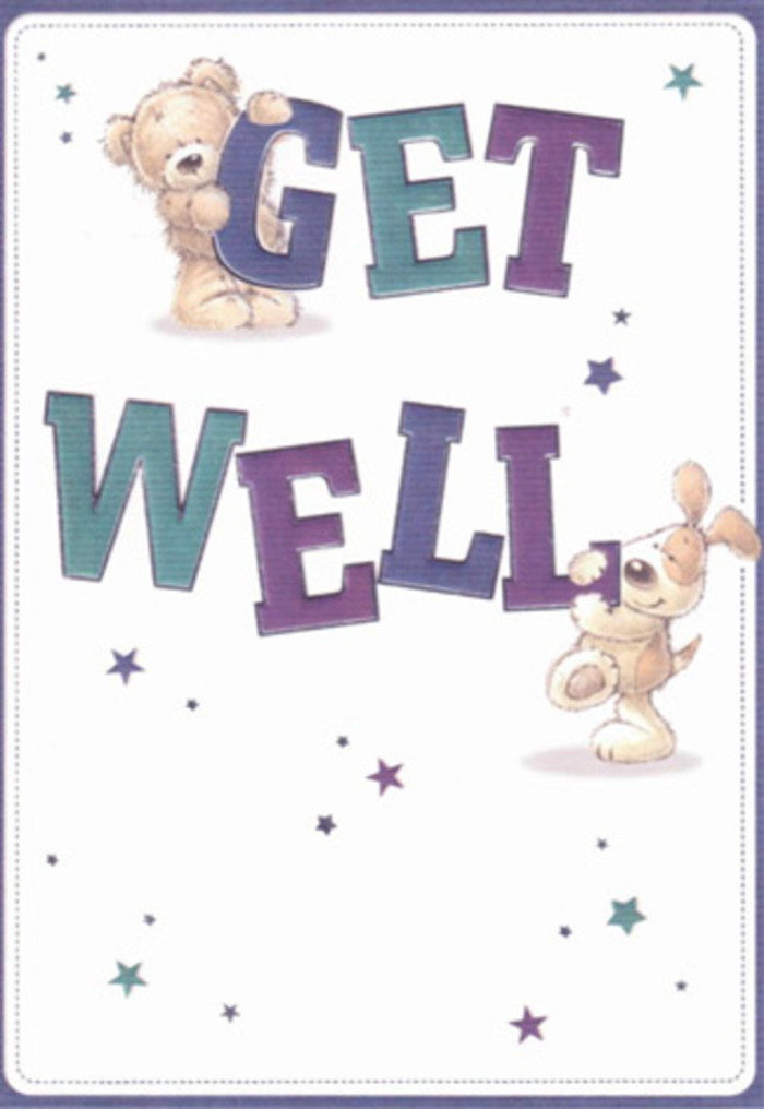 Bursting with gentle encouragement and honest warmth, this get well card is a reflection of Emerson Park's caring community. The scene is centred on two joyous friends-a plush teddy bear perched comfortably atop the hand-lettered 'GET' while its loyal puppy companion sits below, lending support to the bold, inviting 'WELL.' Their shared gaze and softly textured fur convey affection and optimism, as if inviting you into the tranquil gardens near Nelmes Way. Dotted across the card, whimsical stars in shades of purple, teal, and sapphire glow with bright hope against a background of serene white. The typography's playful curves and rich indigo tones anchor the design in resilience and vibrancy, not unlike the expertly arranged flowers found in local Emerson Park shops. Every element is imbued with care, each star a token of healing, each brushstroke as deliberate as the florist's hand choosing the freshest stems. Presented alongside a fragrant bouquet, the card becomes a heartfelt gesture, perfect for offering comfort and emotional support to someone on the mend in Emerson Park.